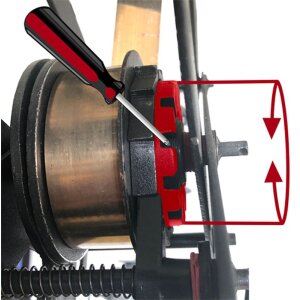Falcon Eyes Pantographe avec système à ressort 3360C pour système de rail de plafond 2 m
