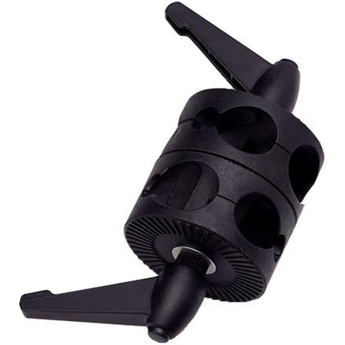 Falcon Eyes double collier de serrage EC-32 pour tubes 16-20-28-30 mm 80 mm