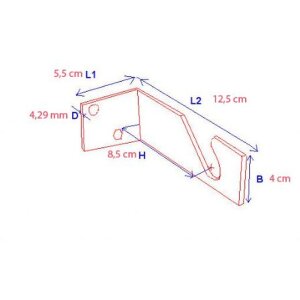 Falcon Eyes étrier FA-013 pour B-Reel