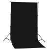 Linkstar système de fond BSK-2016B + tissu noir