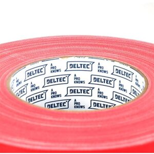 Deltec Gaffer Tape Pro rouge 50 mm x 50 m