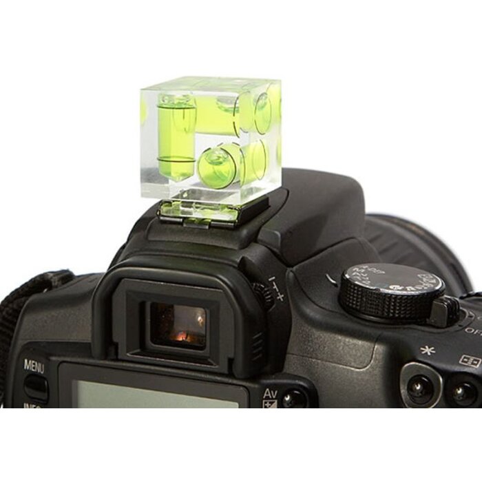 Falcon Eyes Niveau à bulle avec sabot de flash CA-BLHS3 pour appareil photo Hot Shoe Adapter