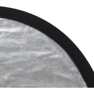 Réflecteur StudioKing CRGSW60 Argent Blanc avec poignée 60 cm