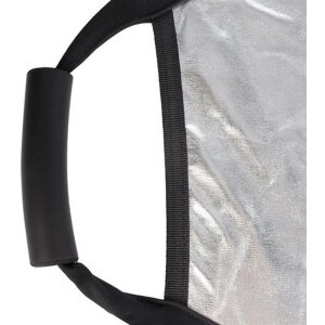 Réflecteur StudioKing CRGSW60 Argent Blanc avec poignée 60 cm