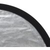 Réflecteur StudioKing CRGSW60 Argent Blanc avec poignée 60 cm