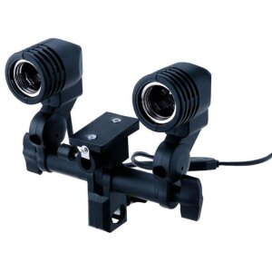 StudioKing Support universel de lampe E27 avec 2 douilles...