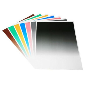 Falcon Eyes Papier de fond 80x100 cm Dégradé de couleurs 7 pièces