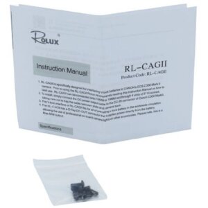 Rolux V-Mount support de batterie RL-CAGII pour Canon C300 Mark II