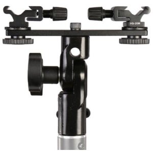 Falcon Eyes CLD-14A Twin Mount Tilting Bracket avec 2...