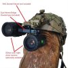 SiOnyx Aurora Dual Vision Nocturne Montage sur casque (Dovetail)