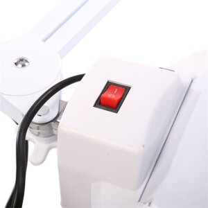 Byomic loupe de table v2 avec pince LED - Eclairage Loupe