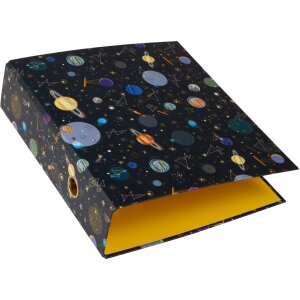 Goldbuch classeur à motifs Universe 2 anneaux 5 cm dos DIN A4 or