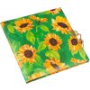 Goldbook Journal avec serrure Sunflower green 16,5x16,5 cm 96 pages blanches
