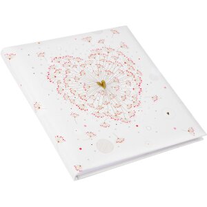 Livre dor de mariage Golden Heart 23x25 cm 176 pages