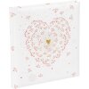 Livre dor de mariage Golden Heart 23x25 cm 176 pages