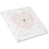 Livre dor de mariage Golden Heart 23x25 cm 176 pages