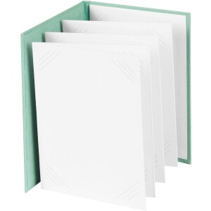 Goldbuch Album Photo Leporello Bella Vista aqua 14 photos 10x15