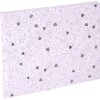 Livre dor Finamente lilas 25x20 cm 100 pages blanches gaufrage argenté