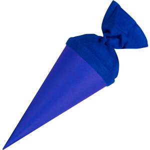 Sac décole de bricolage Goldbuch avec fermeture en feutre 15 cm bleu