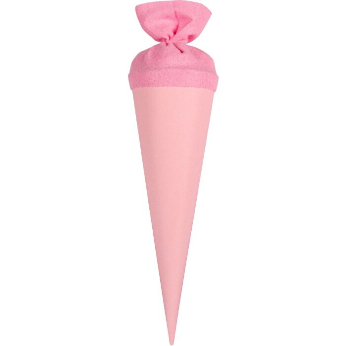 Sac décole de bricolage Goldbuch avec fermeture en feutre de couleur 35 cm rose