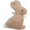 Clayre & Eef 65350 Pendentif décoratif Lapin 7x3x10 cm brun