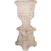 Clayre & Eef 5MG0036 Pot de fleurs Décoration 33x33x69 cm Beige
