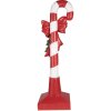 Clayre & Eef 5PR0127 Décoration canne à sucre 35x23x100 cm rouge blanc
