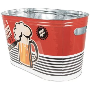 Clayre & Eef Boîte Métal Rouge 40x25x23 cm