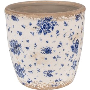 Clayre & Eef 6CE1658L Pot de fleurs Ø 16x16 cm...