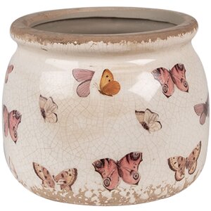 Clayre & Eef 6CE1662S Décoration Pot de fleurs...