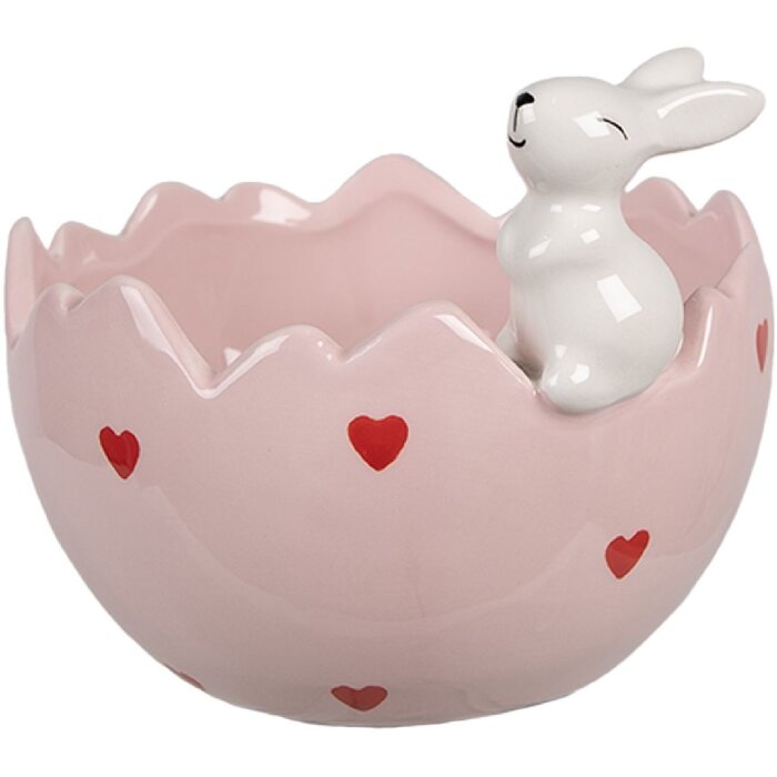 Clayre & Eef 6CE1694 Coupe décorative 13x12x10 cm rose