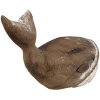 Clayre & Eef 6H2341 Décoration Baleine 39x15x21 cm Marron Blanc