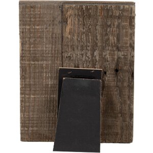 Clayre & Eef 6H2358 Cadre Photo Bois Brun avec Pince 16x3x21 cm