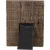 Clayre & Eef 6H2358 Cadre Photo Bois Brun avec Pince 16x3x21 cm