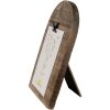 Clayre & Eef 6H2366 Cadre photo avec pince Marron 15x2x22 cm