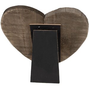 Clayre & Eef 6H2370 Cadre photo avec pince 23x2x26 cm brun