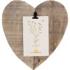 Clayre & Eef 6H2370 Cadre photo avec pince 23x2x26 cm brun