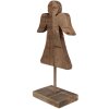 Clayre & Eef 6H2374 Déco ange brun 18x8x30 cm