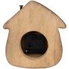 Clayre & Eef 6KL0819 Horloge de table 18x5x19 cm / 1xAA Marron