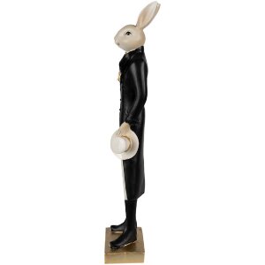 Clayre & Eef 6PR4004 Déco Lapin Beige Noir...