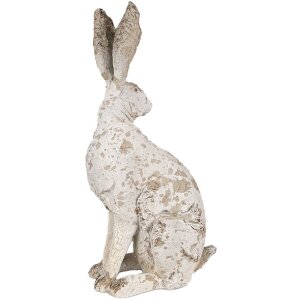 Lapin Décoratif Clayre & Eef Beige 24x17x47 cm