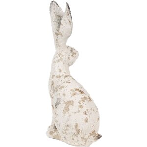 Lapin Décoratif Clayre & Eef Beige 15x10x26 cm