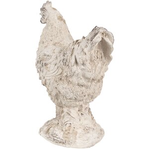 Poulet Décoratif Clayre & Eef Beige 21x12x26 cm