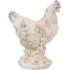 Poulet Décoratif Clayre & Eef Beige 21x12x26 cm