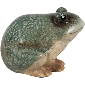 Clayre & Eef 6PR4124 Déco Grenouille Vert 13x12x9 cm