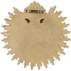 Clayre & Eef 6PR4133 Décoration murale 17x2x16 cm Couleur or