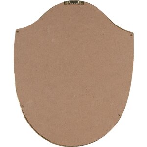 Décoration Murale Baroque Clayre & Eef 25x3x30 cm Doré