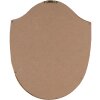 Décoration Murale Baroque Clayre & Eef 25x3x30 cm Doré