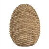 Clayre & Eef 6PR5026 Déco Poule à lœuf 9x8x10 cm Brun Blanc
