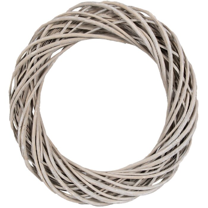 Couronne décorative Clayre & Eef Marron 50x9 cm Élégante